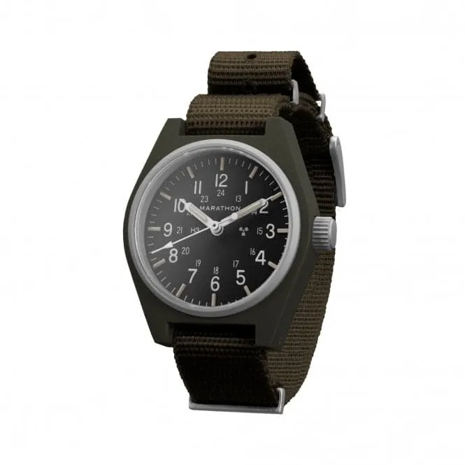 34mm Sage Green General Purpose Mechanical (GPM) Nylon DEFSTAN Watch