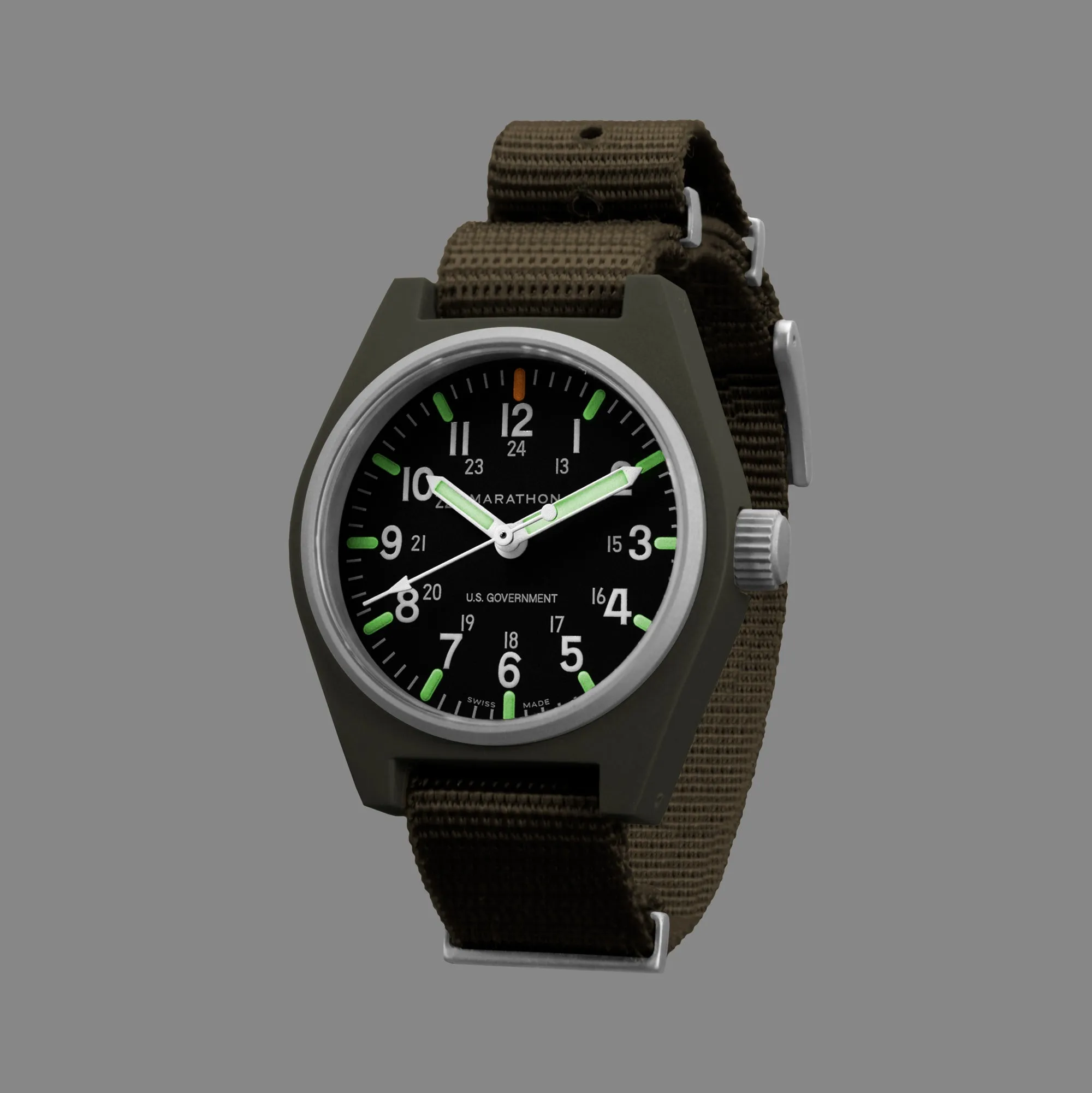 34mm Sage Green General Purpose Quartz with MaraGlo (GPQ)