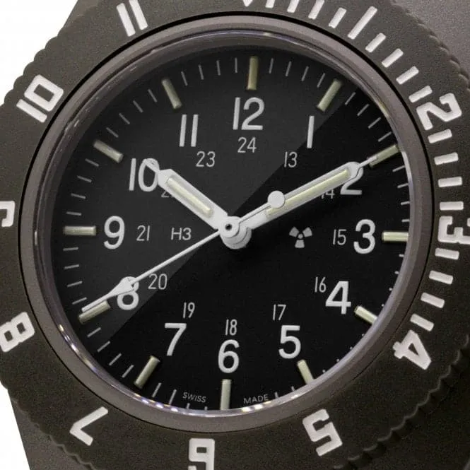 41mm Sage Green Pilot's Navigator Ballistic Nylon Watch