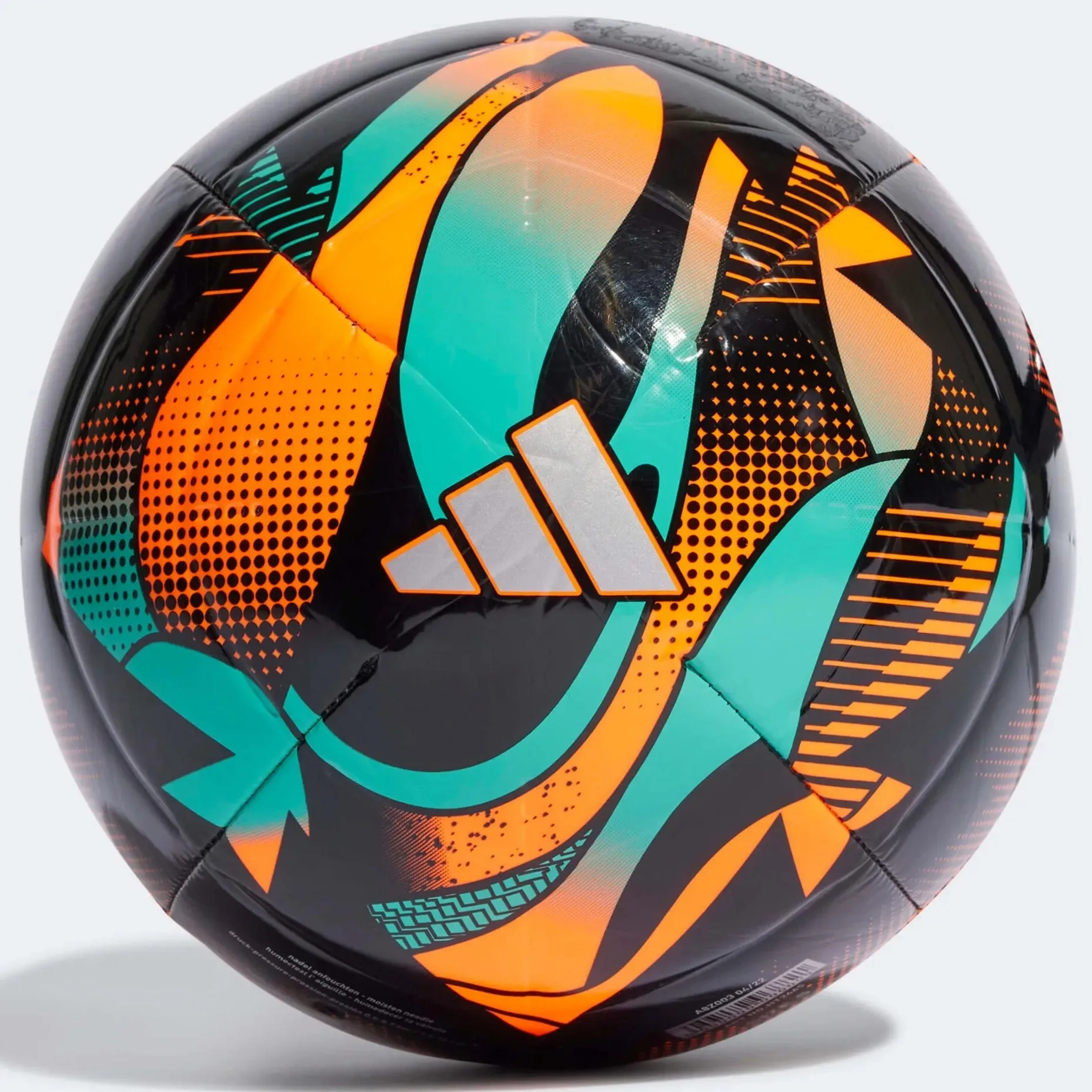 adidas Messi Club Ball - Solar Orange-Mint Rush-Black