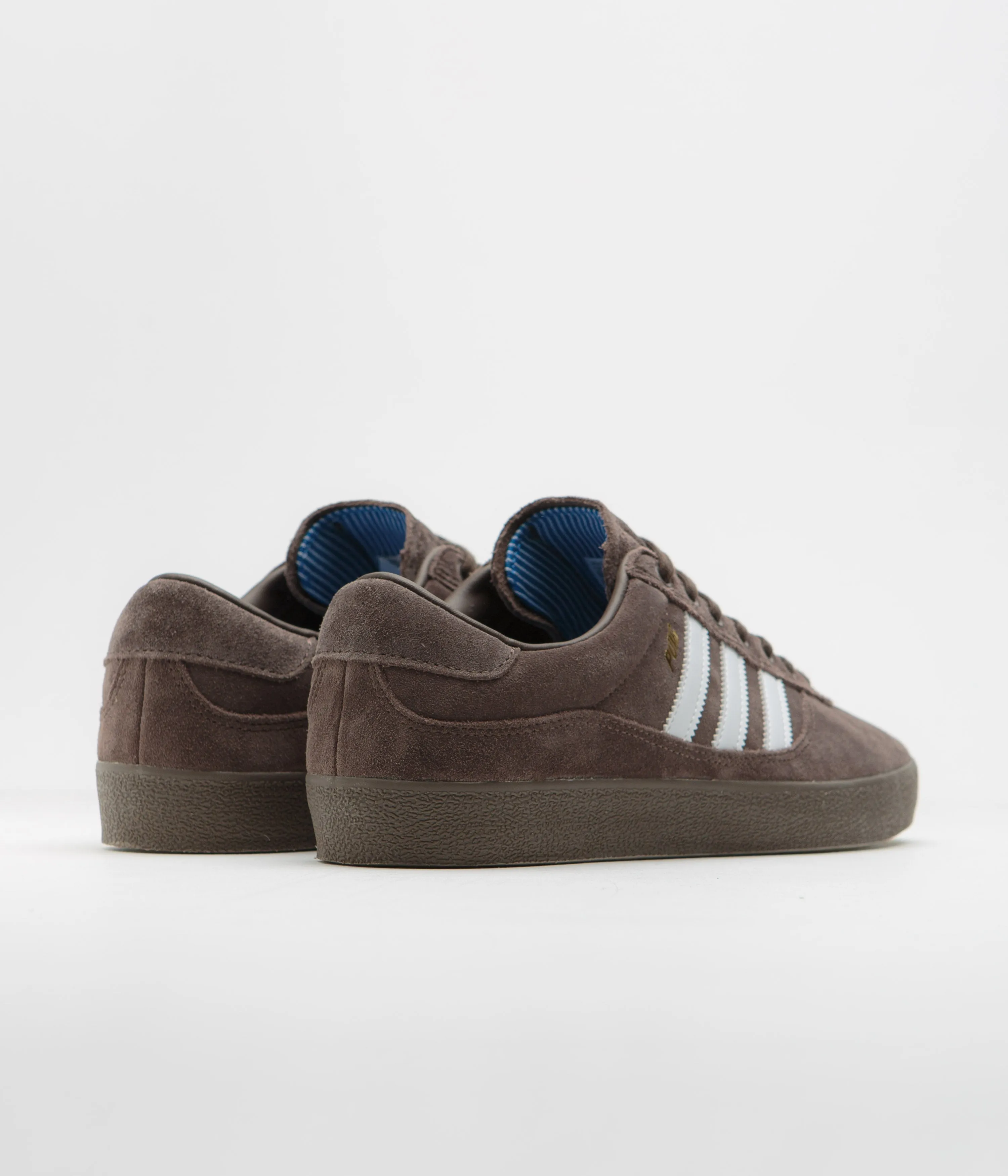 Adidas Puig Indoor Shoes - Brown / FTWR White / Bluebird