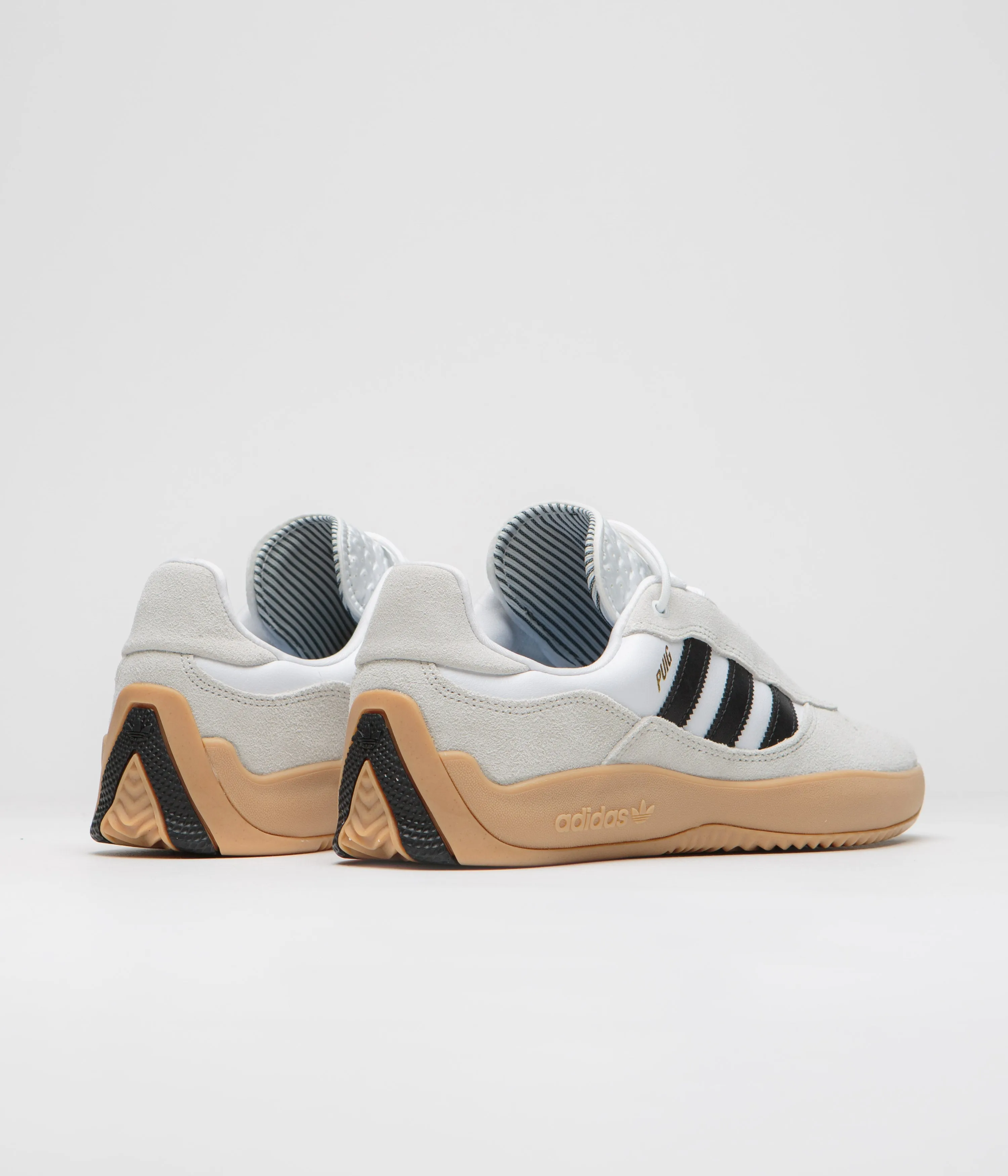 Adidas Puig Shoes - Crystal White / Core Black / Gum