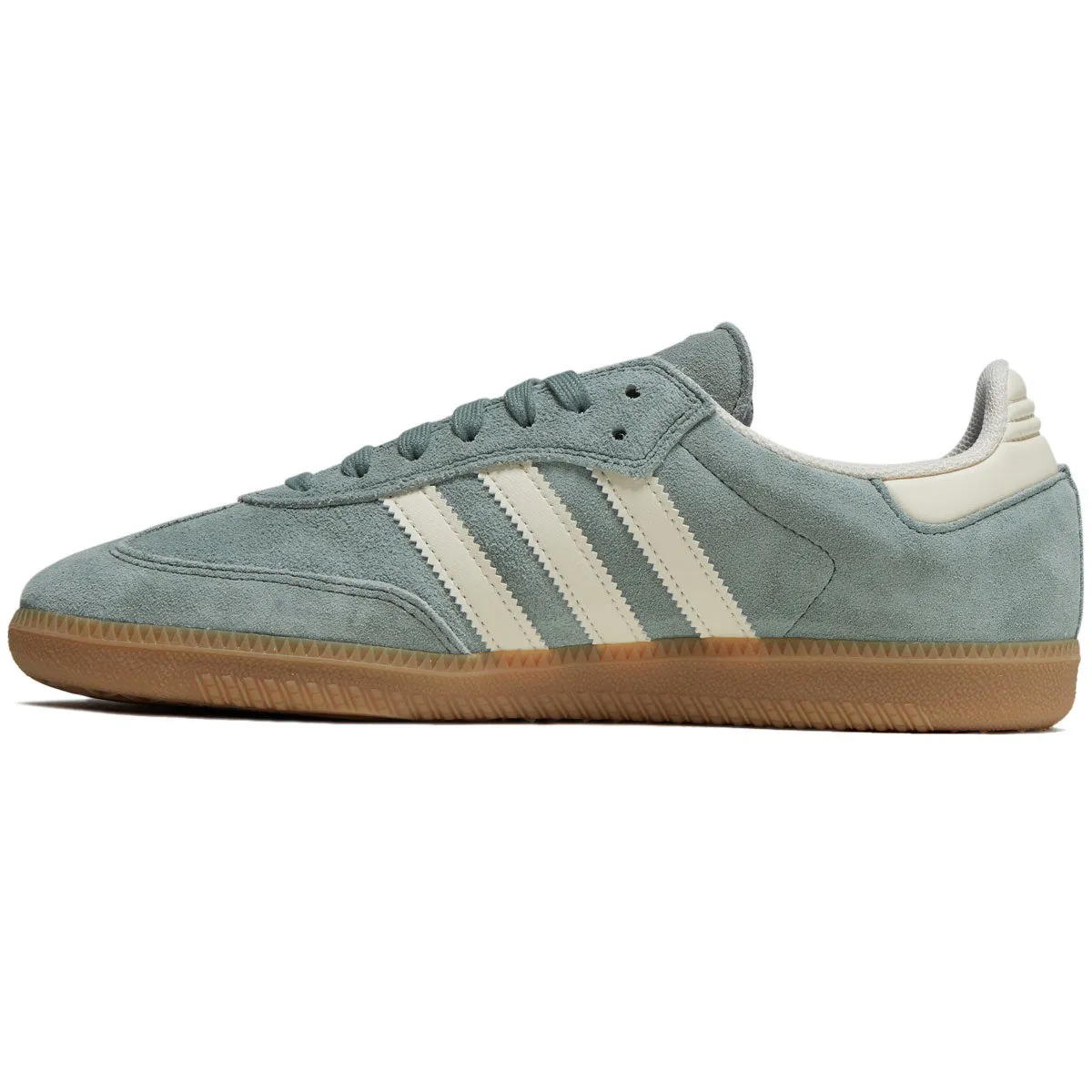 Adidas Samba Adv Shoes - Silver Green/Wonder Wheat/Gold Metallic