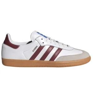 Adidas - Samba OG -  White / Burgundy / Gum