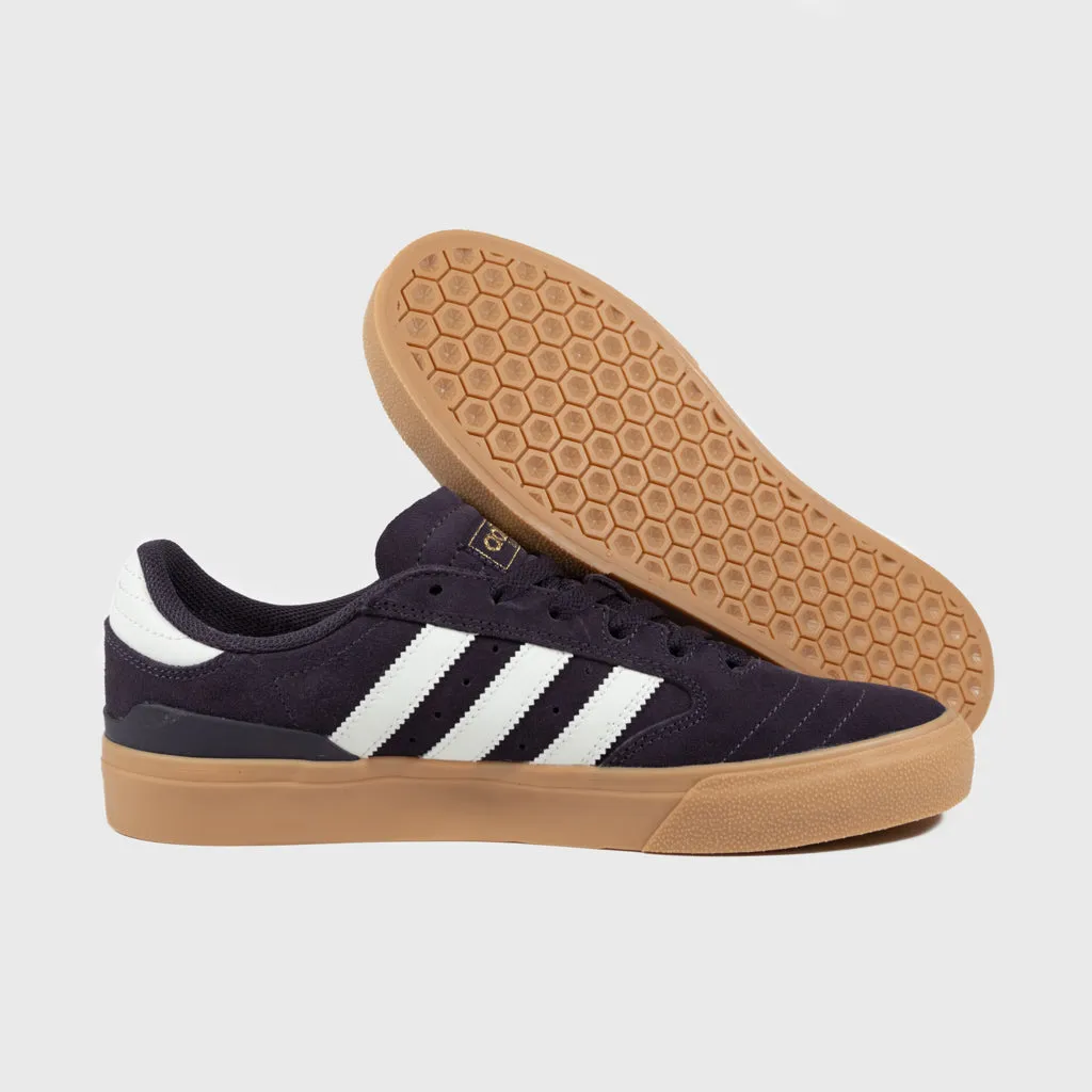 Adidas Skateboarding - Busenitz Vulc 2 Shoes - Aurora Black / Off White / Gum 3