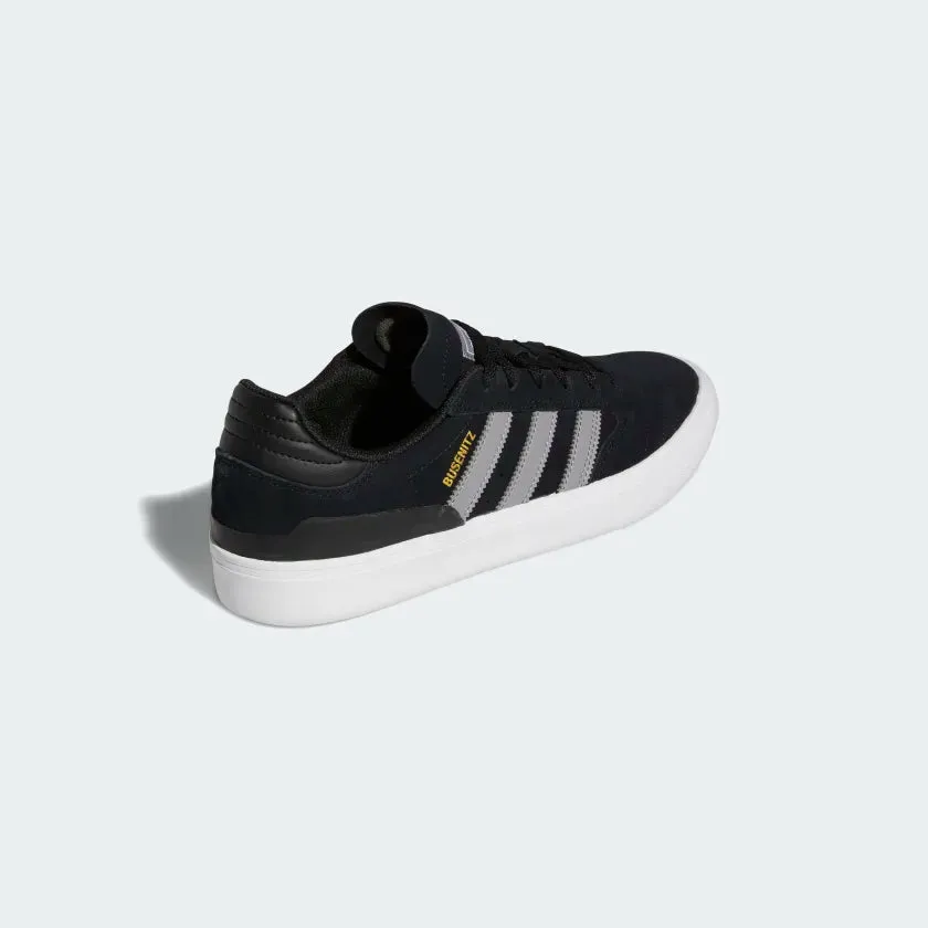 Adidas Skateboarding Busenitz Vulc II Skate Shoes - Core Black/Grey Three/Cloud White