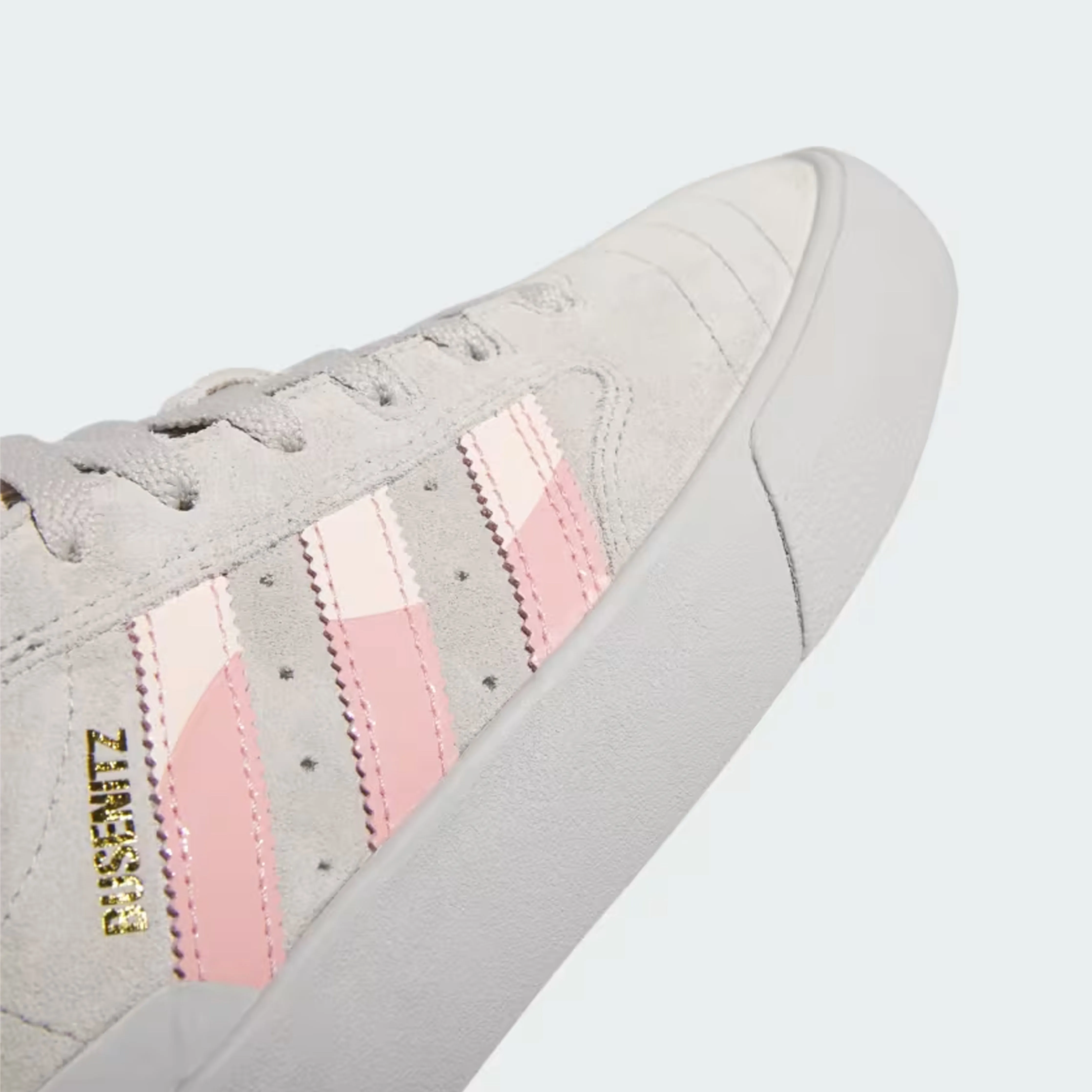 Adidas Skateboarding X Dime Busenitz Vulc II Skate Shoes - Clear Granite / Wonder Mauve / Wonder Quartz