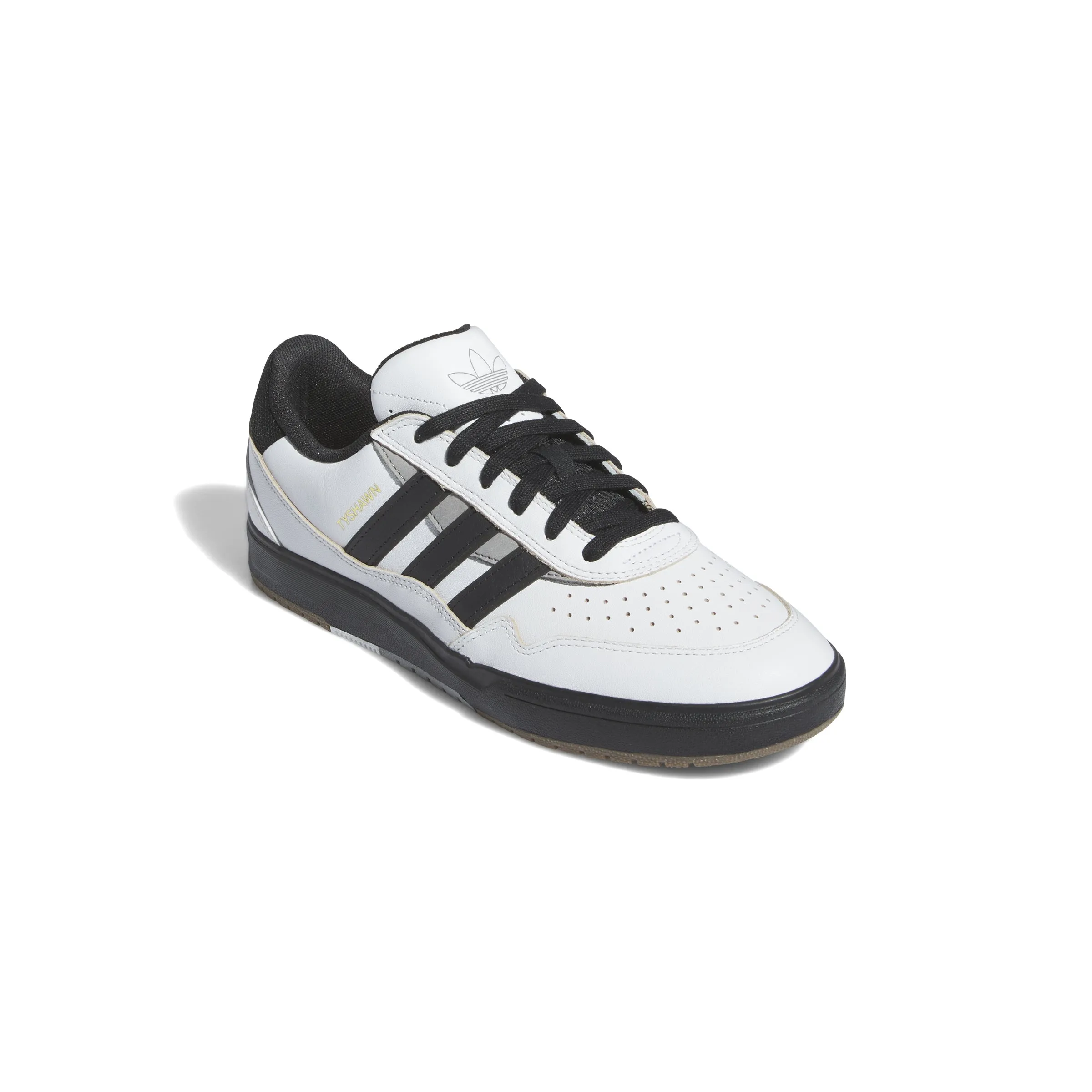 Adidas - Tyshawn II in Crystal White/Core Black/Charcoal Solid Grey