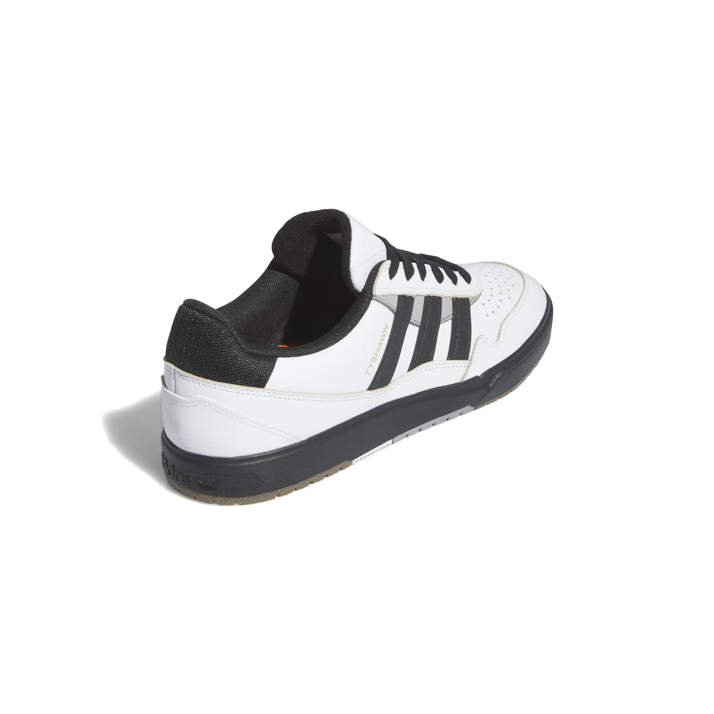 Adidas - Tyshawn II in Crystal White/Core Black/Charcoal Solid Grey