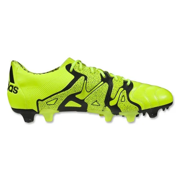 Adidas X 15.1 FG/AG Leather (Solar Yellow/Frozen Yellow)