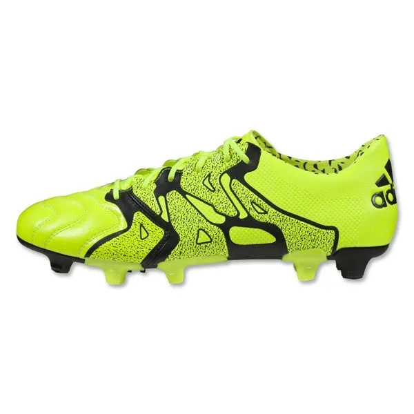 Adidas X 15.1 FG/AG Leather (Solar Yellow/Frozen Yellow)