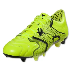 Adidas X 15.1 FG/AG Leather (Solar Yellow/Frozen Yellow)