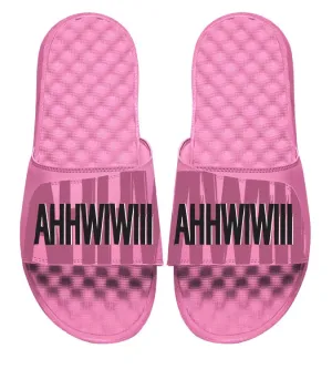 AJ Greene 'AHHWIWIII' Black Tonal Slides