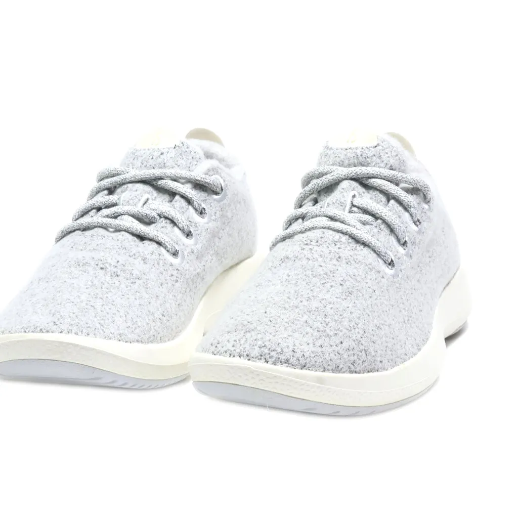 Allbirds Runner Mizzles Low-Top Sneakers Wool Grey Colour For Women