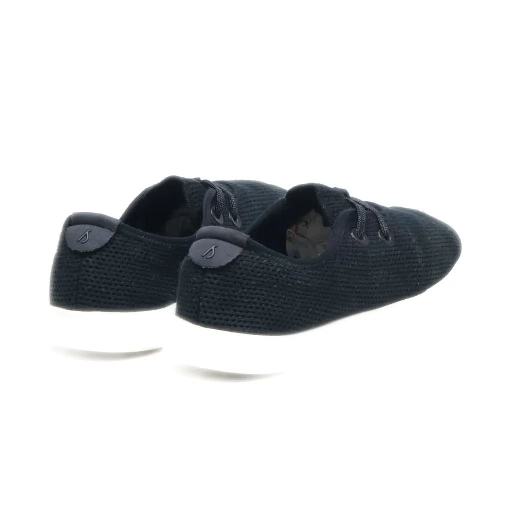 Allbirds Skippers Tree Low-Top Sneakers Fabric Black Colour For Women