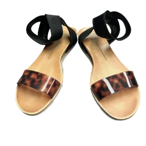 Animal Print Sandals Flats By Dolce Vita, Size: 8