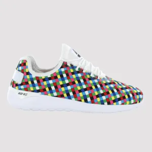 Asfvlt Speed Socks Woven Women Sportswear Shoes White Multi