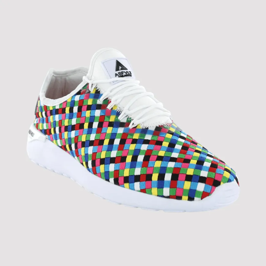 Asfvlt Speed Socks Woven Women Sportswear Shoes White Multi