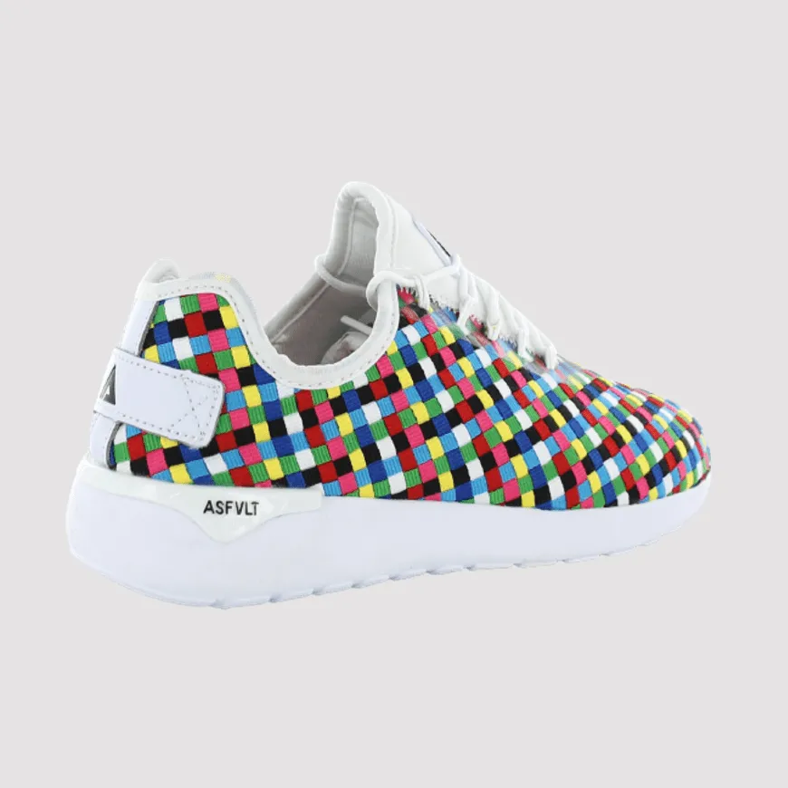 Asfvlt Speed Socks Woven Women Sportswear Shoes White Multi