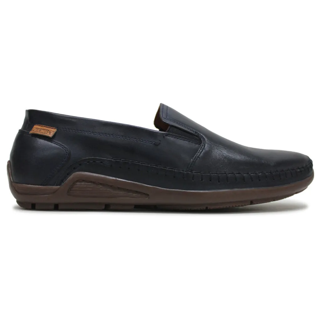 Azores Calfskin Leather Men's Moccasins