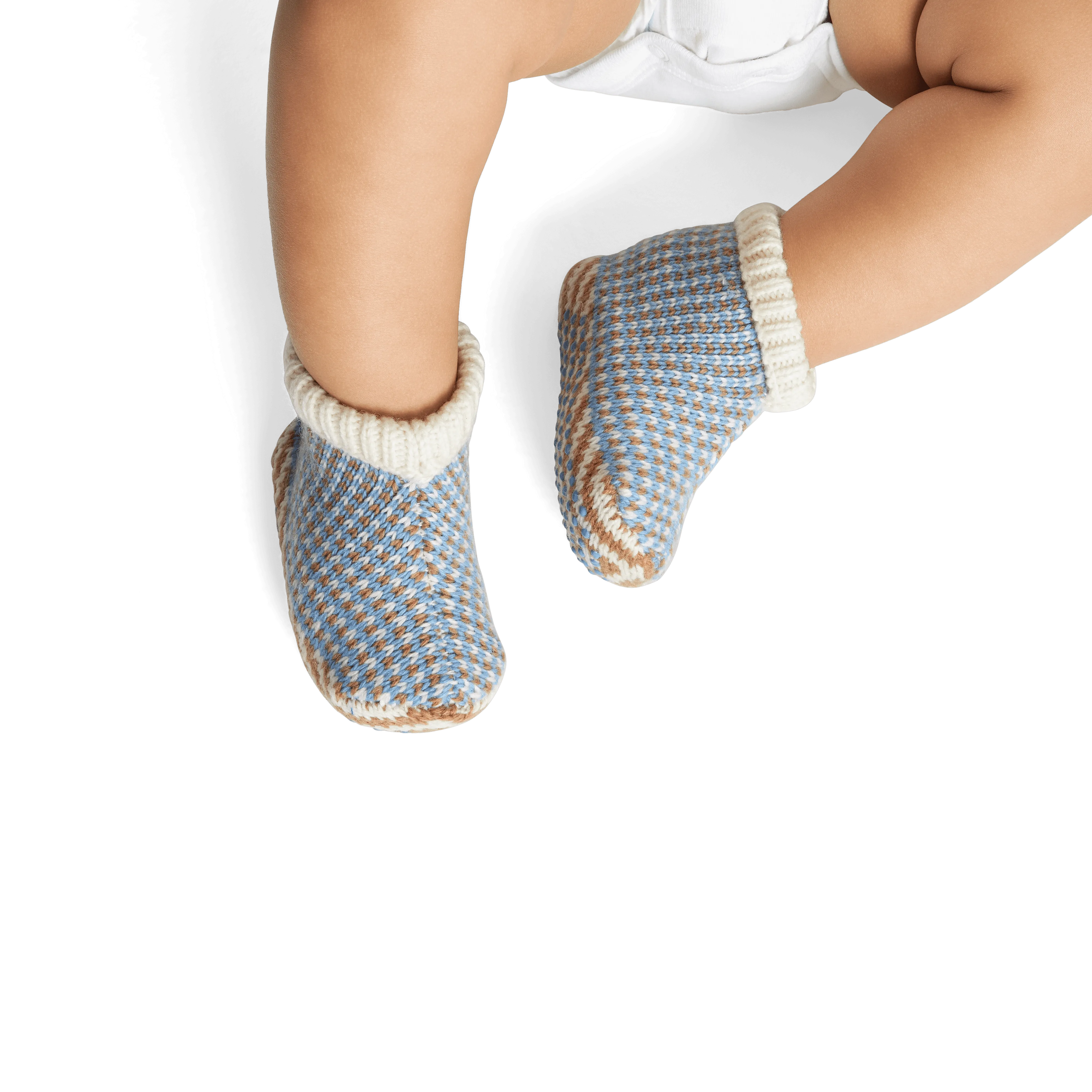 Baby Gripper Slipper Birdseye