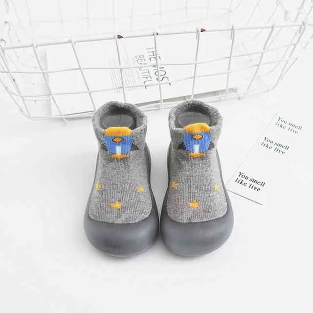 Baby Pattern Sock Shoes - Bull