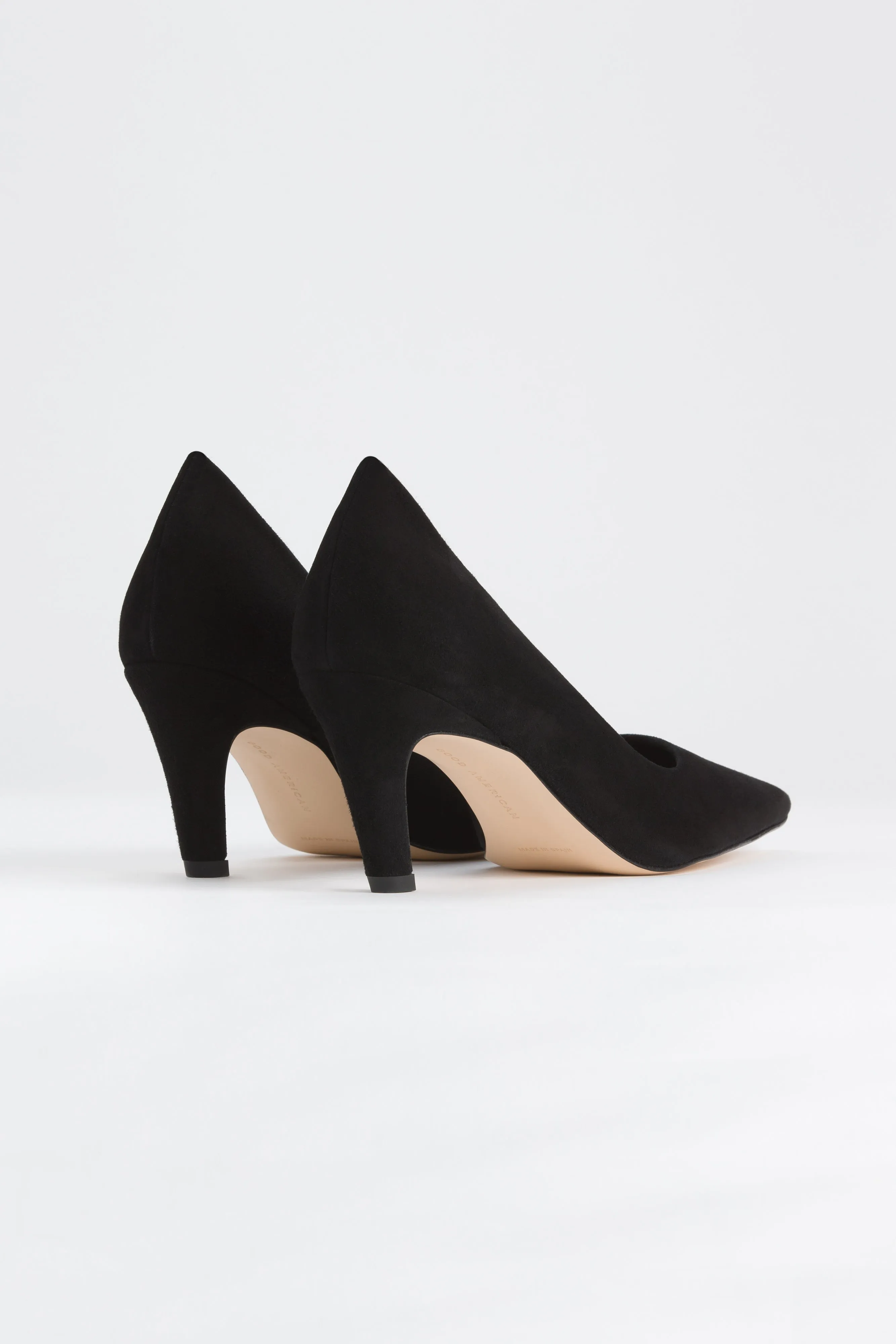 BASIC PUMP | SUEDE BLACK001