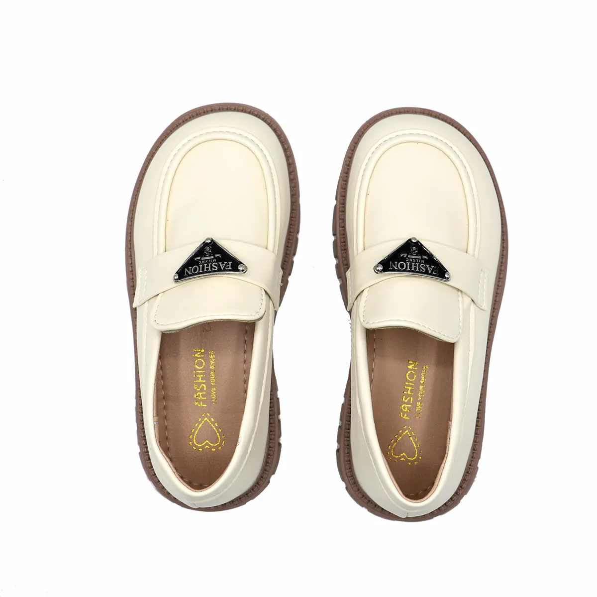 Beige Casual Moccassion G70069