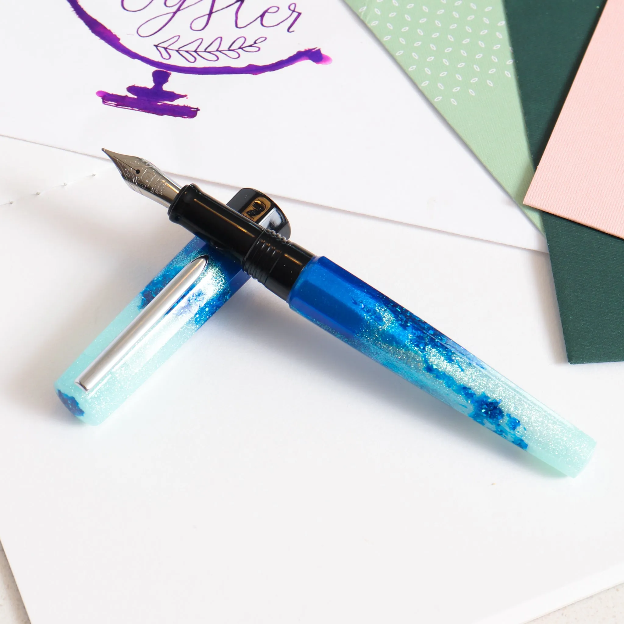 BENU Euphoria Big Wave Fountain Pen