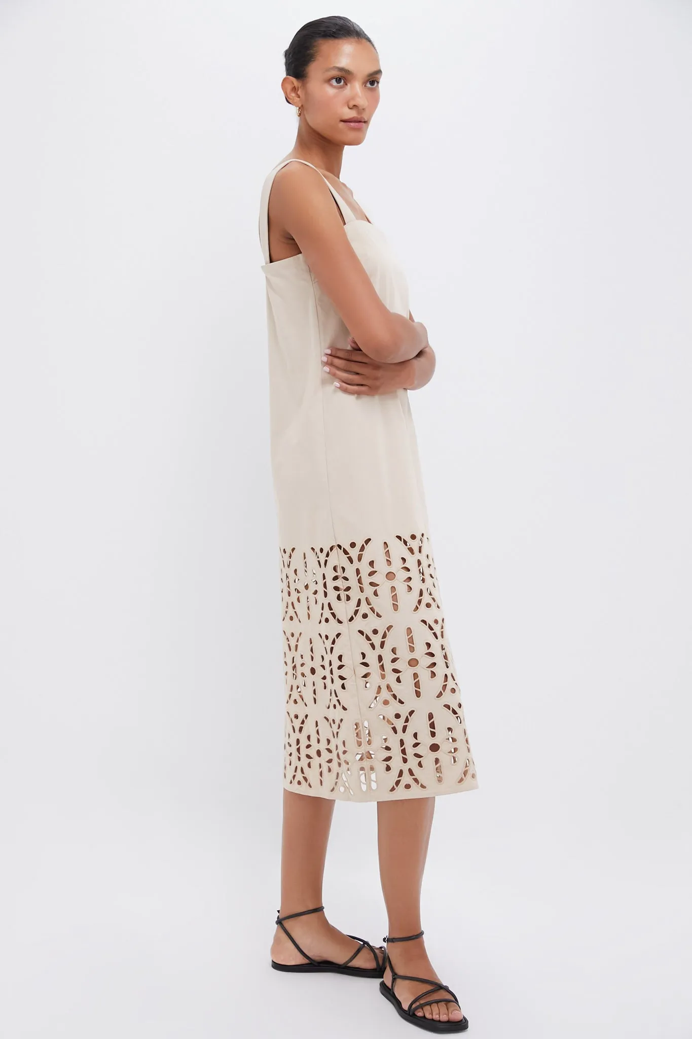 Biscotti Eyelet Jaye Dress