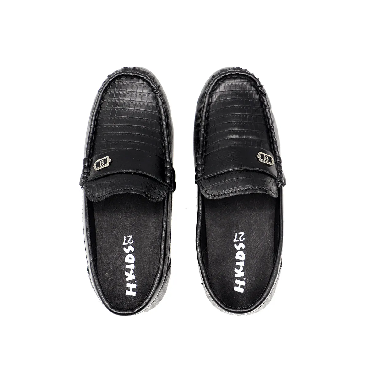 Black Casual Moccassion B50209