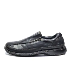 Born Formal Slip Ons Leather Black Colour For Men