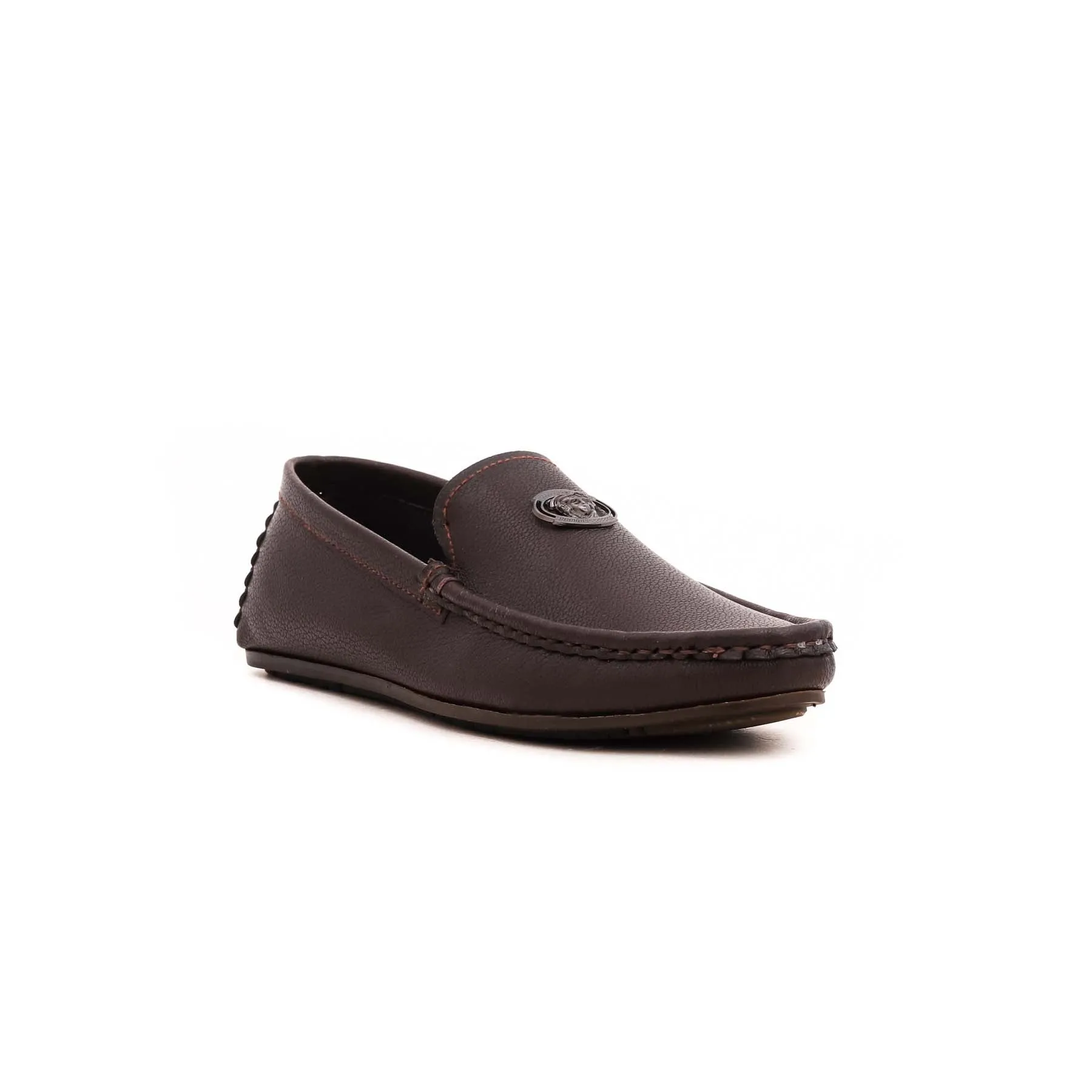 Boys Coffee Formal Moccasin KD0439