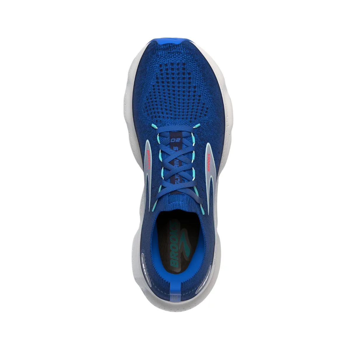 Brooks Glycerin StealthFit 20 Shoes Blue Gray