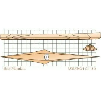 C1 Marathon Racing Canoe 18'6"