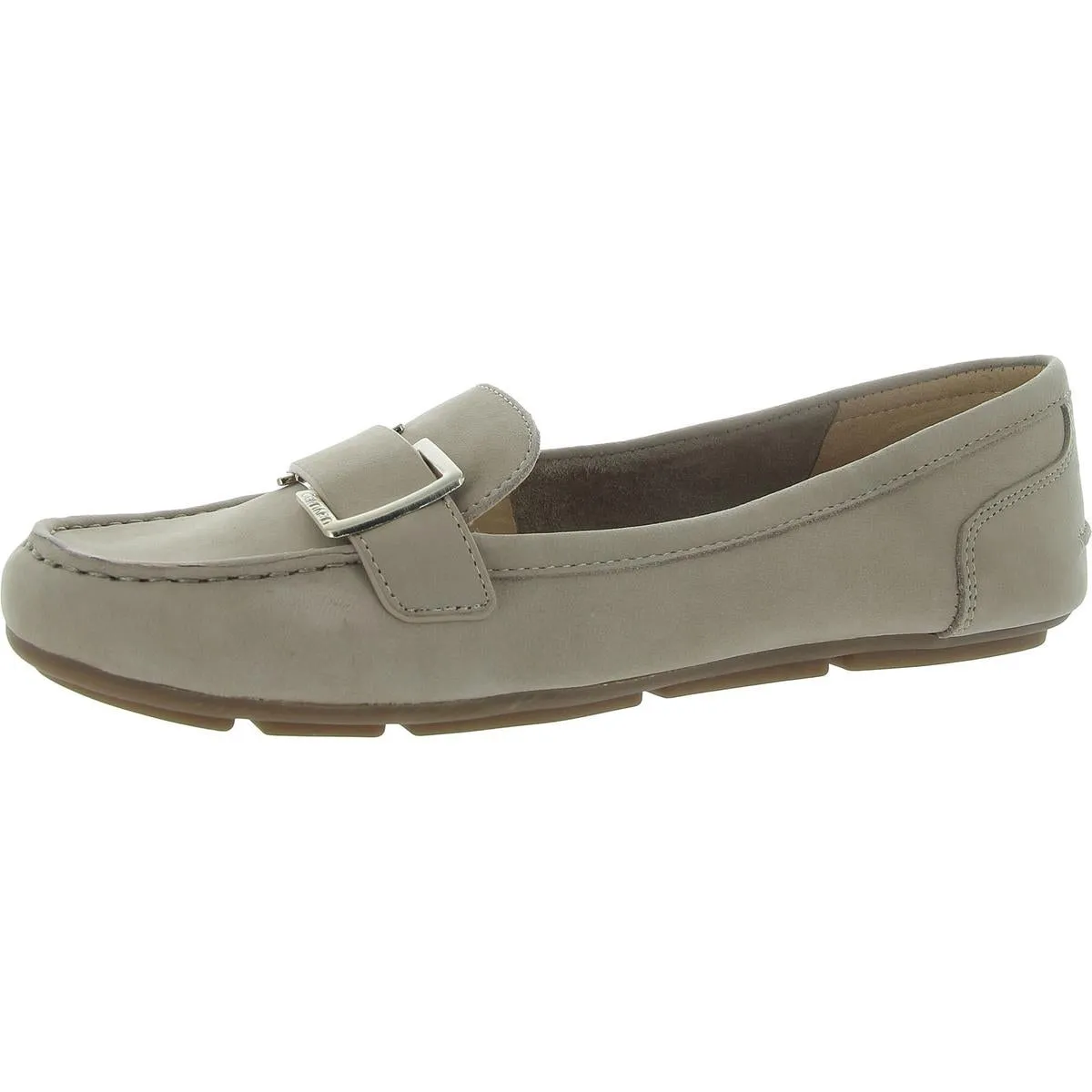 Calvin Klein Womens Lydia Slip On Flat Moccasins