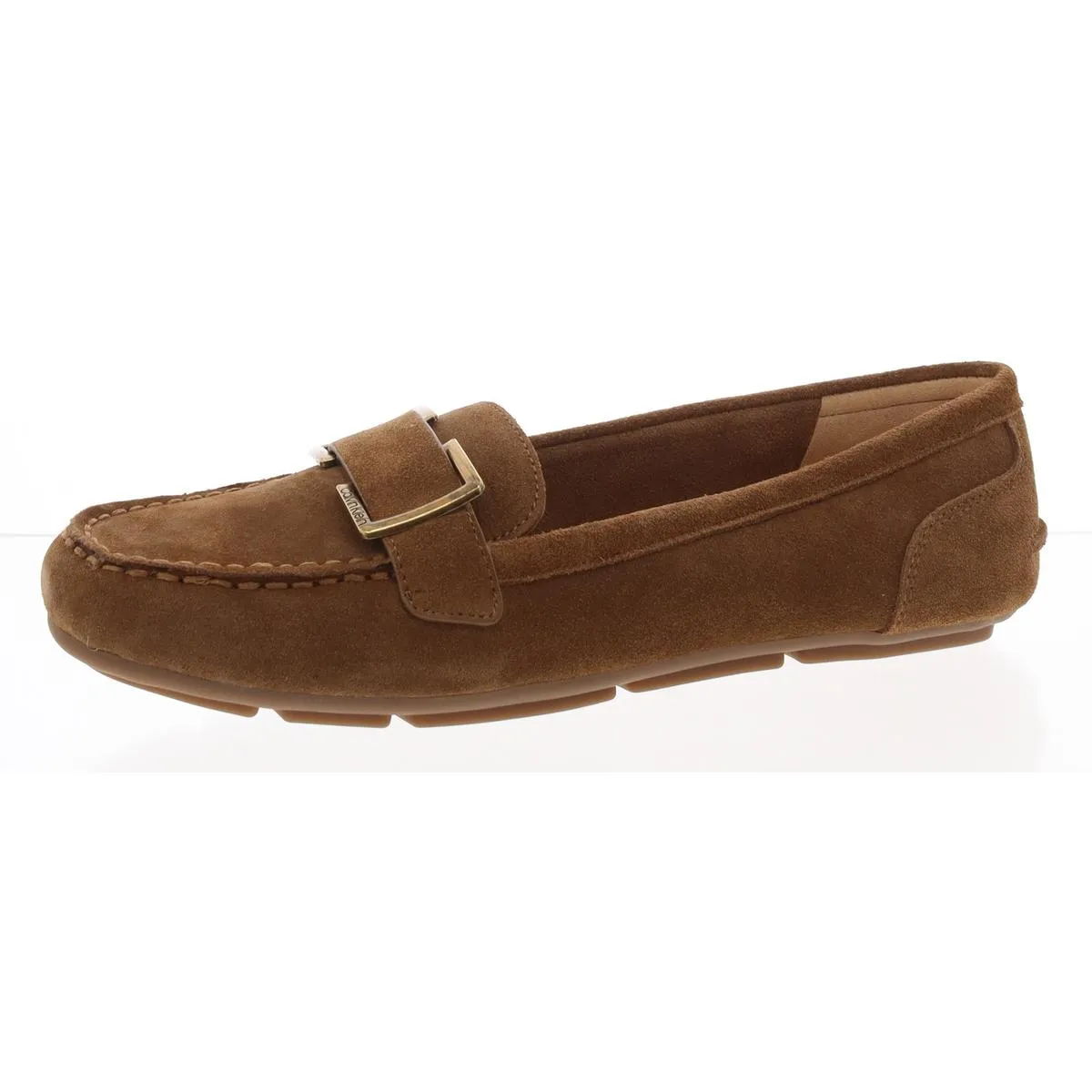 Calvin Klein Womens Lydia Slip On Flat Moccasins