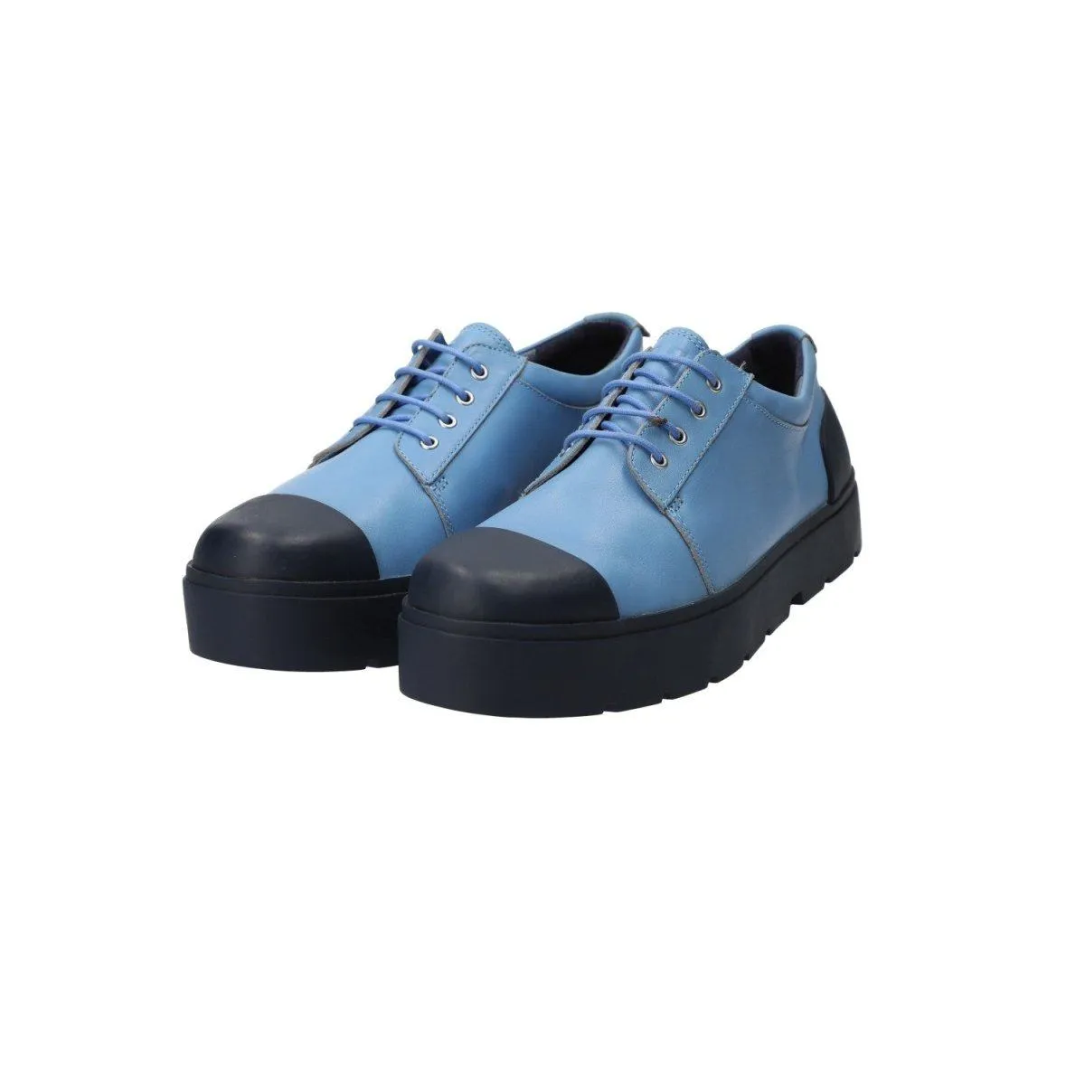 Camper Vintar Low-Top Sneakers Leather Blue Colour For Men