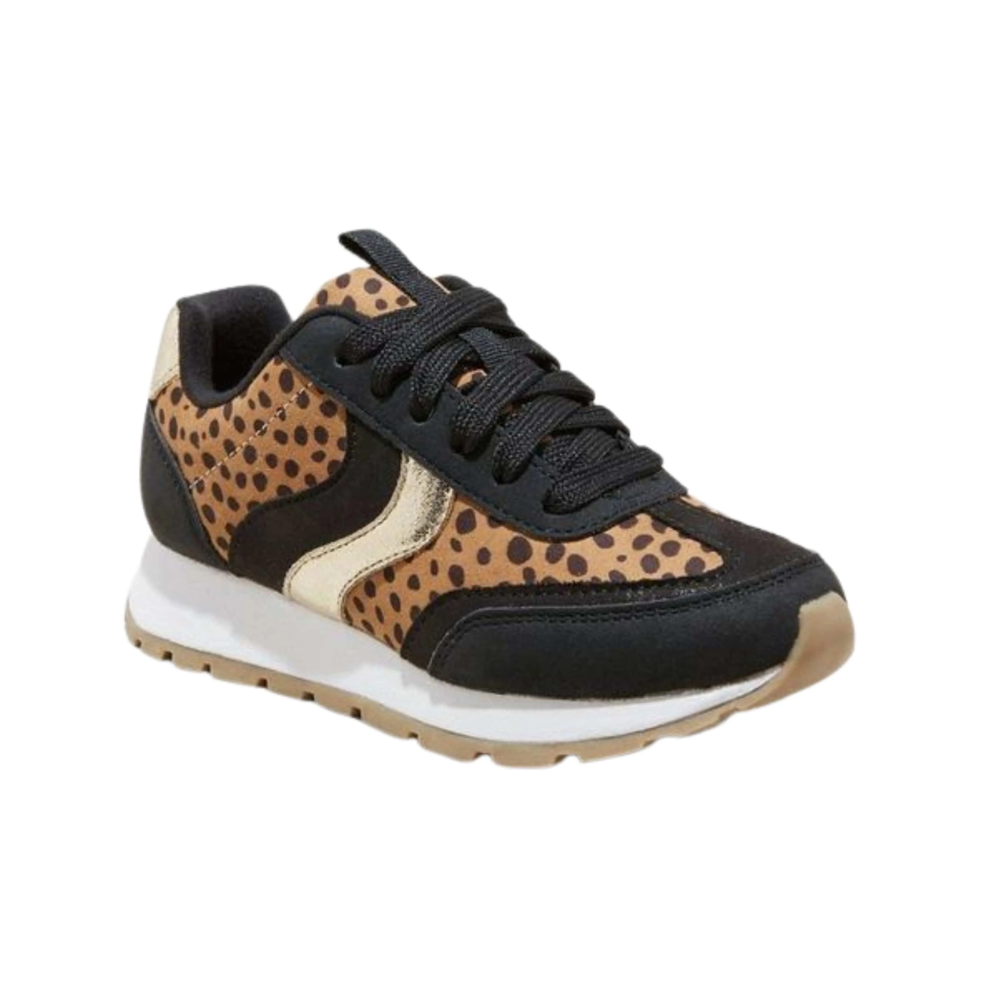 CAT & JACK - Kids -  Leopard Print Lace-Up Sneakers