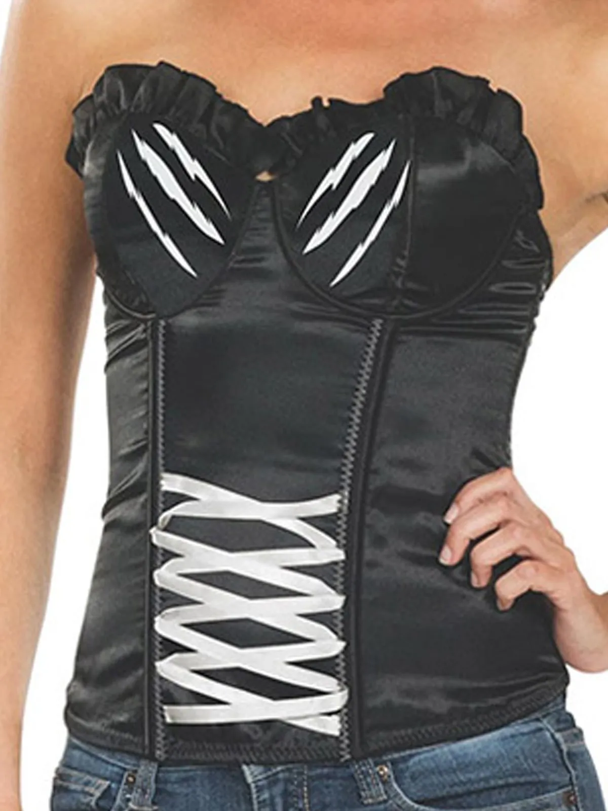 Catwoman Corset for Adults - Warner Bros DC Comics