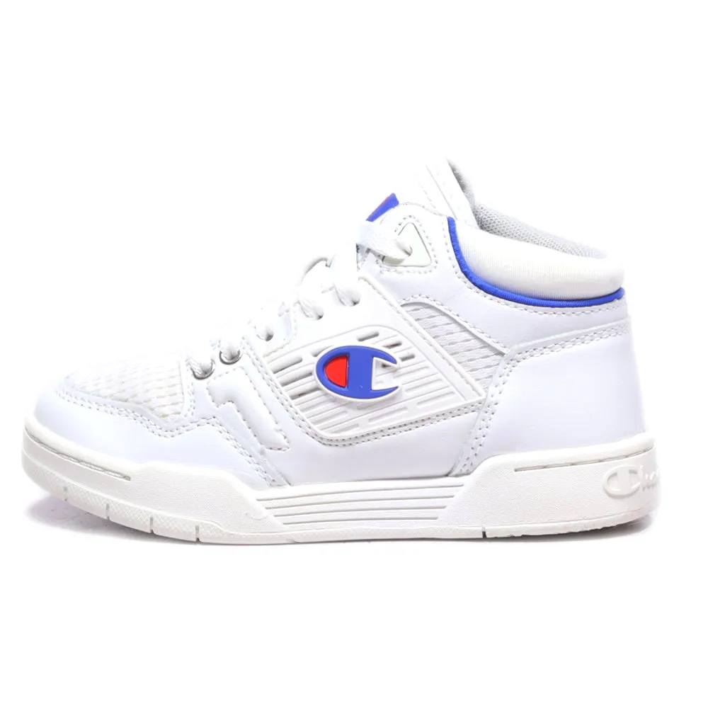 Champion Sneakers Leather White Colour For Kids