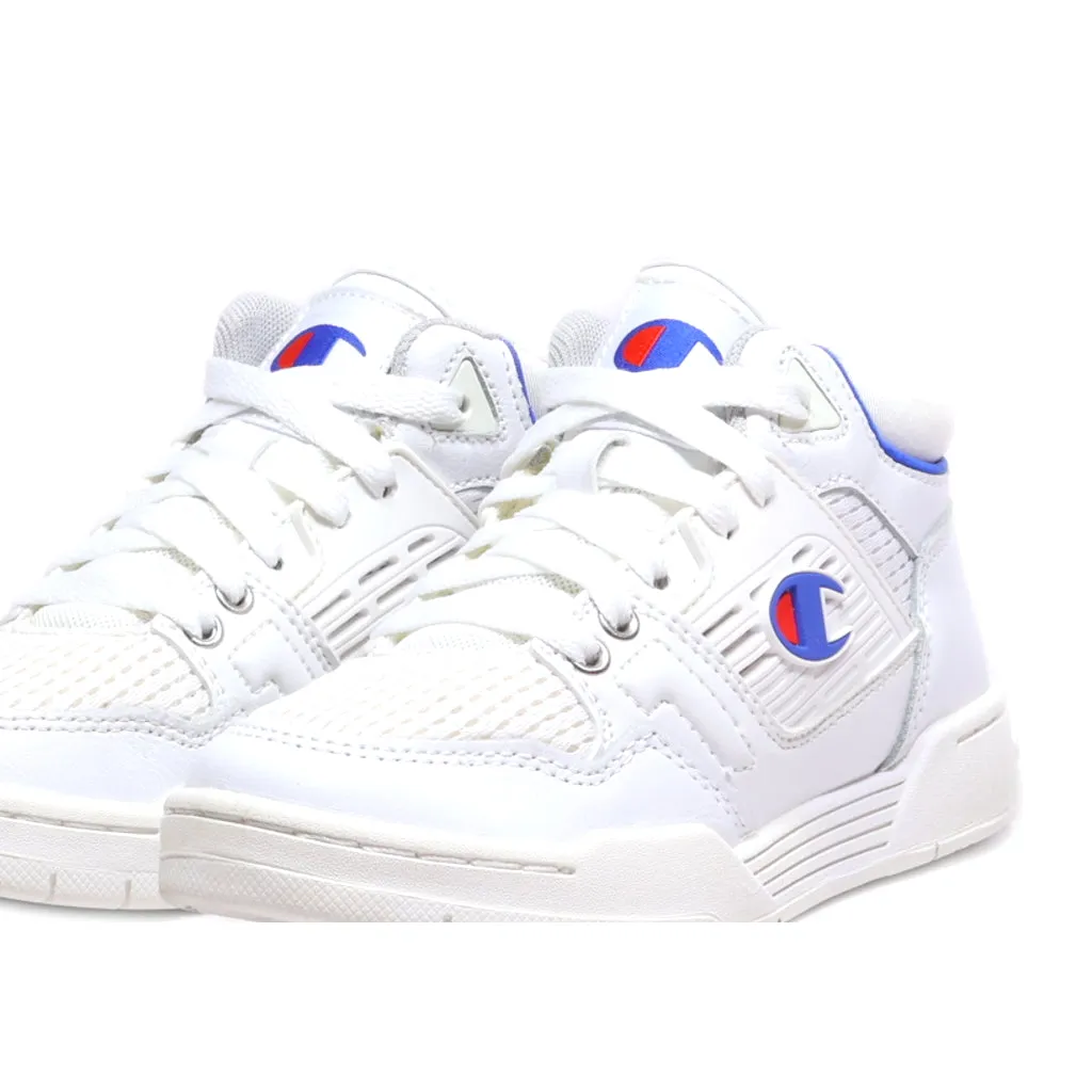 Champion Sneakers Leather White Colour For Kids