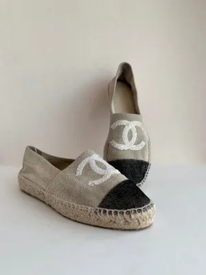 Chanel Slip-On Espadrilles