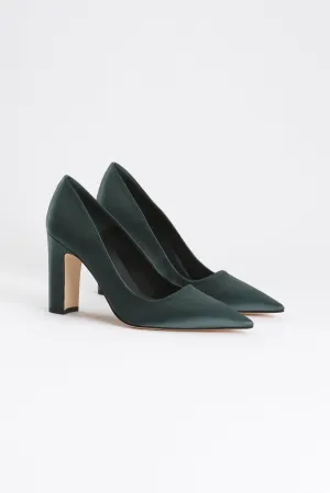 CHUNKY PUMP | SATIN GREEN001