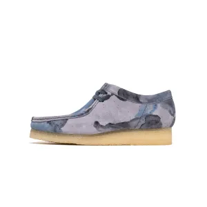 Clarks Mens Blue Camo Shoes