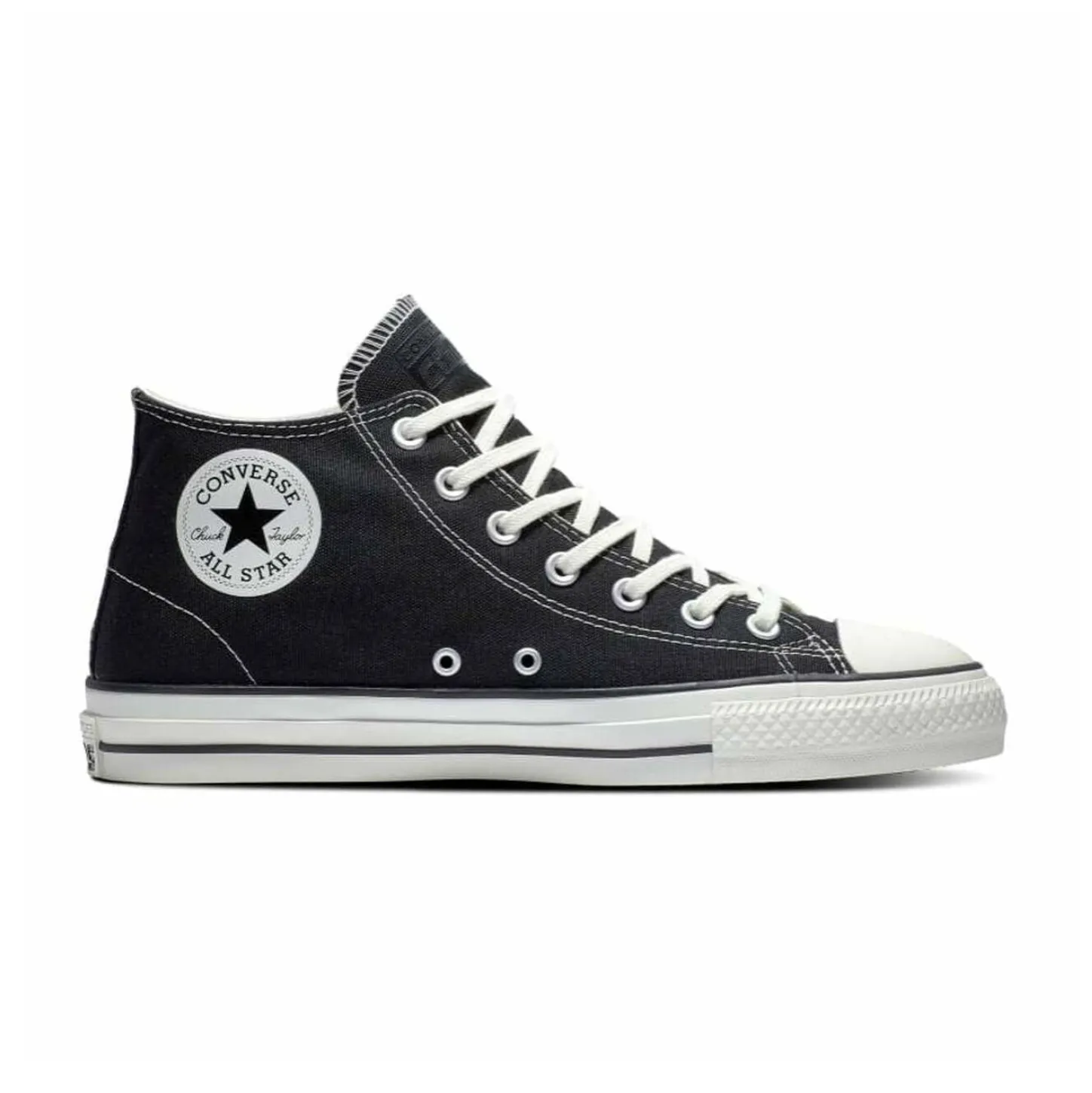 CONVERSE CONS CHUCK TAYLOR ALL STAR PRO MID BLACK / BLACK / EGRET