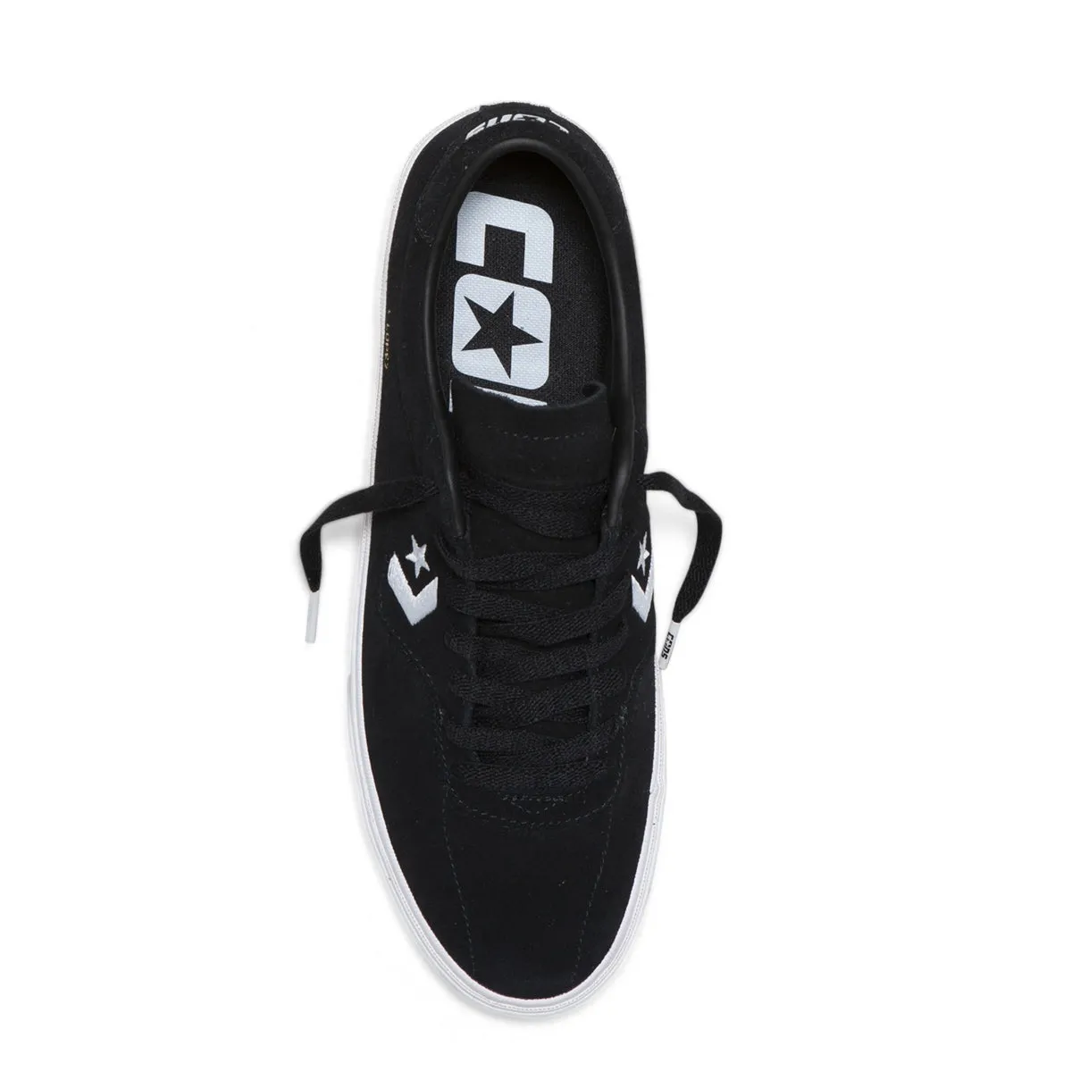 Converse - Louie Lopez Pro Classic Suede Low Mens Shoes Black/Black/White