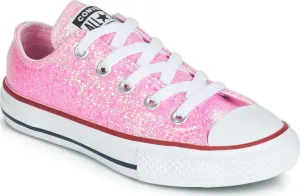 Converse Ps-Girls&#39; Lifestyle Ct As Sport Sparkle Shoes Pink