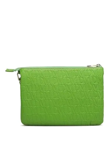 Da Milano Genuine Leather Green Sling Bag (01267) (Small)