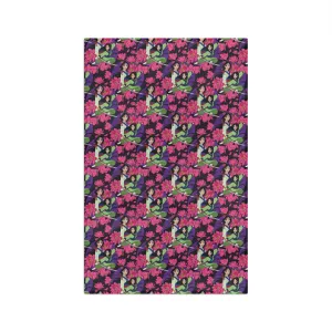 Disney Mulan Blooming Flowers Microfiber Athletic Towel